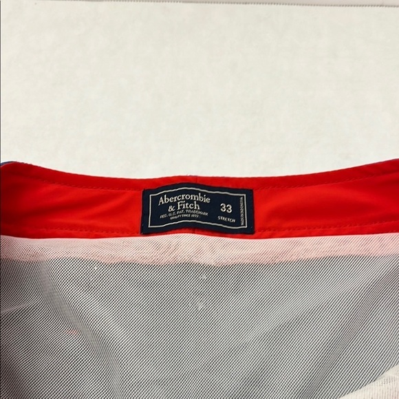 Men's Red and Blue Swim Shorts - Picture 2 of 4